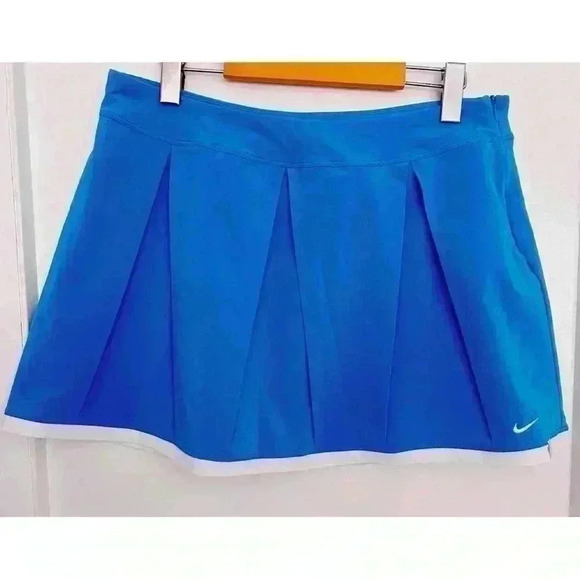 Nike Dri Fit Royal Blue and White Athletic  Skirt Size Large - Picture 1 of 11